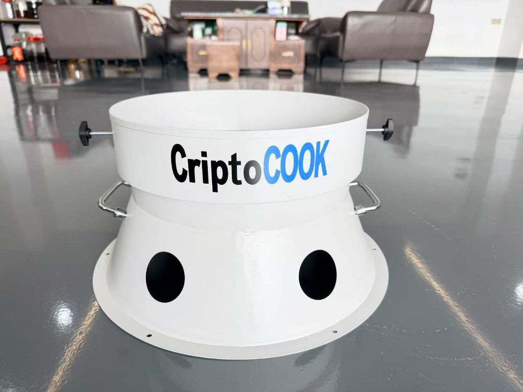 Vue rapprochée CriptoCOOK